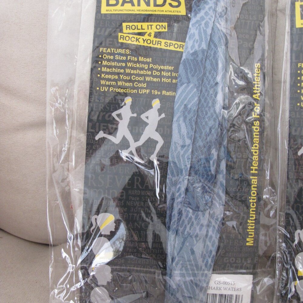 New - Rok Band Multipurpose Buff - Shark Waters - Picture 5 of 14